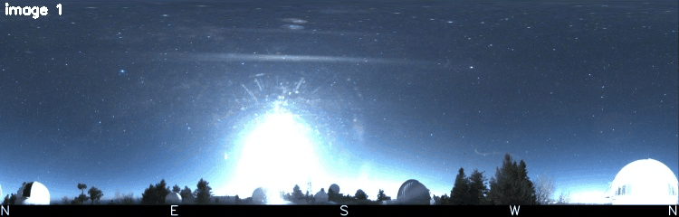 Unwrapped All-Sky Camera Movie