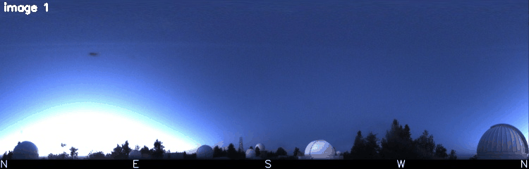 Unwrapped All-Sky Camera Movie