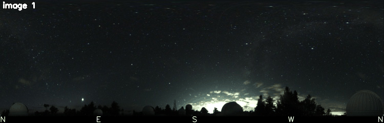 Unwrapped All-Sky Camera Movie