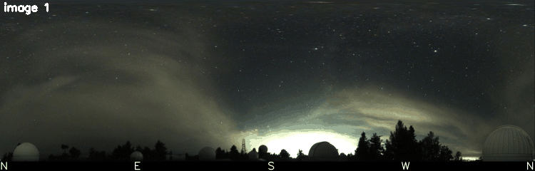 Unwrapped All-Sky Camera Movie
